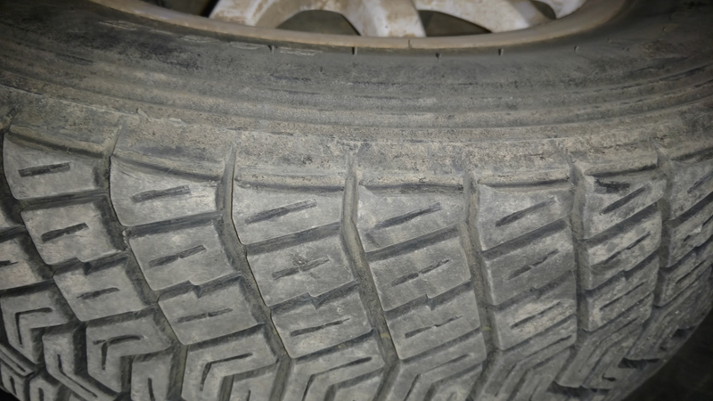 Front tire after Summer Sno*Drift